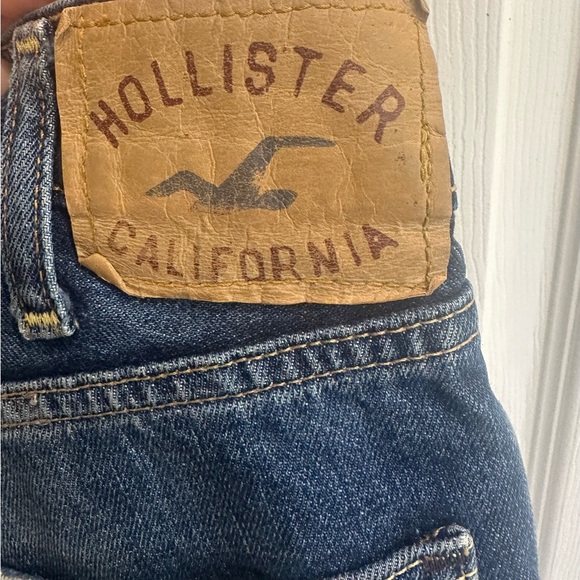 Hollister California Men’s Distressed Button Fly Jeans Size 31 Cut Off To Shorts - Picture 8 of 8